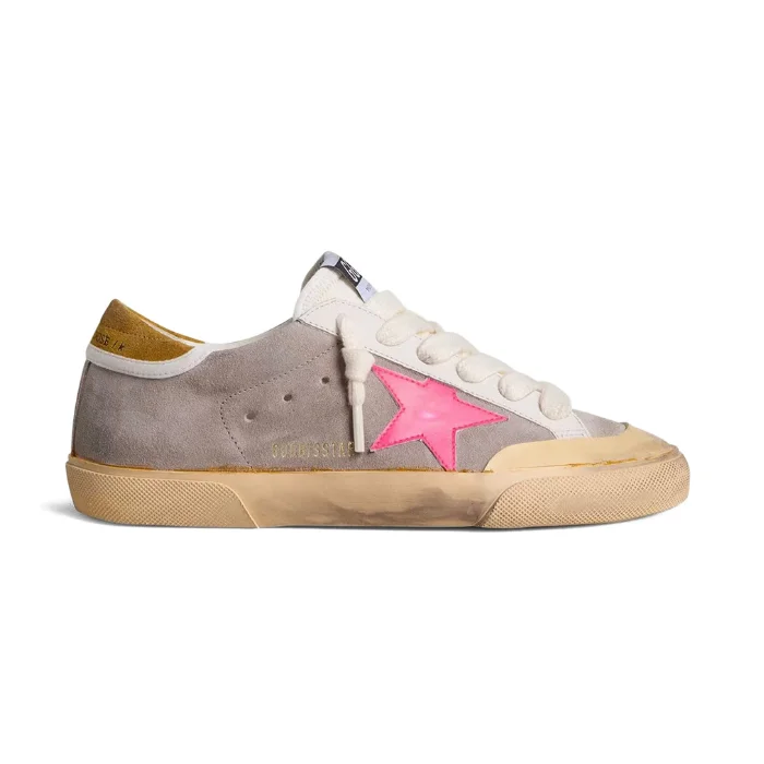 GOLDEN GOOSE SUPER-STAR COM PATCH DE ESTRELA